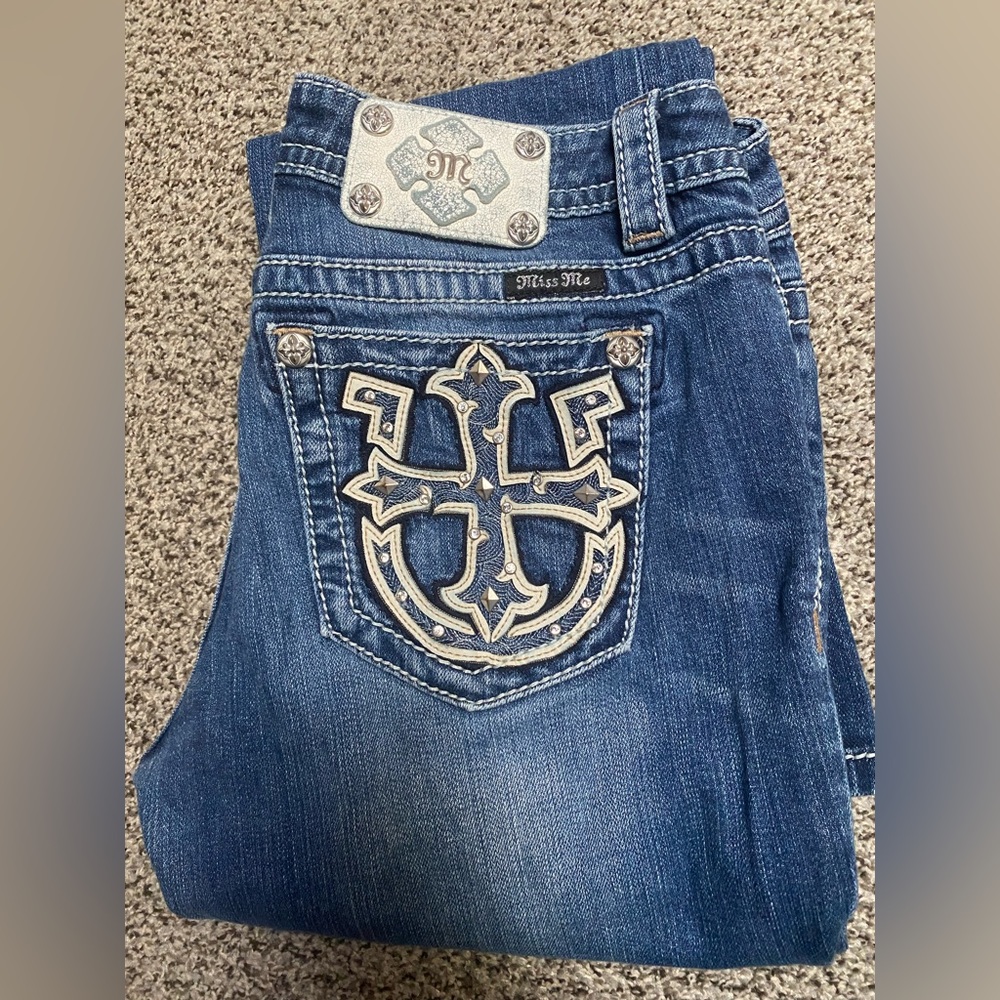 Miss Me jeans. Boot cut size 30 inseam 34